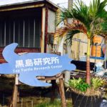沖縄のハートアイランドの黒島研究所でウミガメに出会う